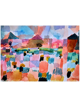 Klee St-Germain near Tunis - Art Print